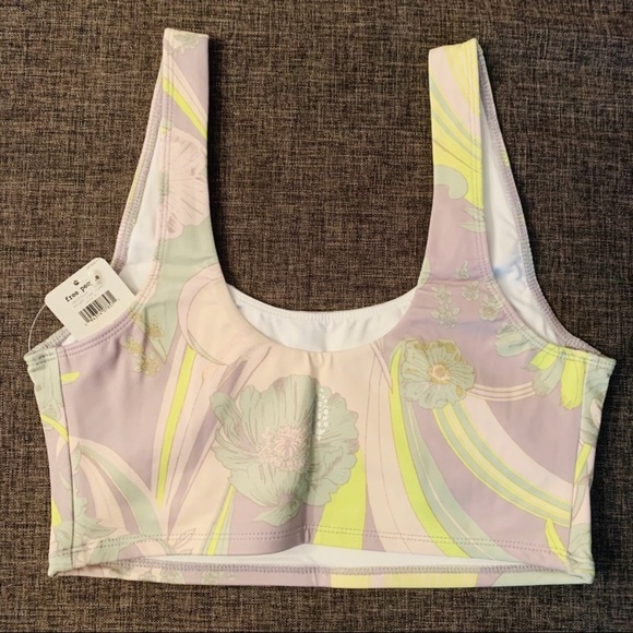 Free People | NWT Crush Bright Lime Sports Bra - Picture 8 of 11